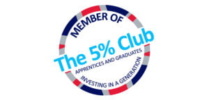 Billington Holdings becomes a member of the 5% Club Billington Structures