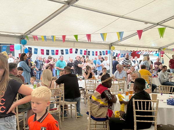 Charity and Cheer: Billington's 2024 <br>Summer Festival a Smashing Success Billington Structures