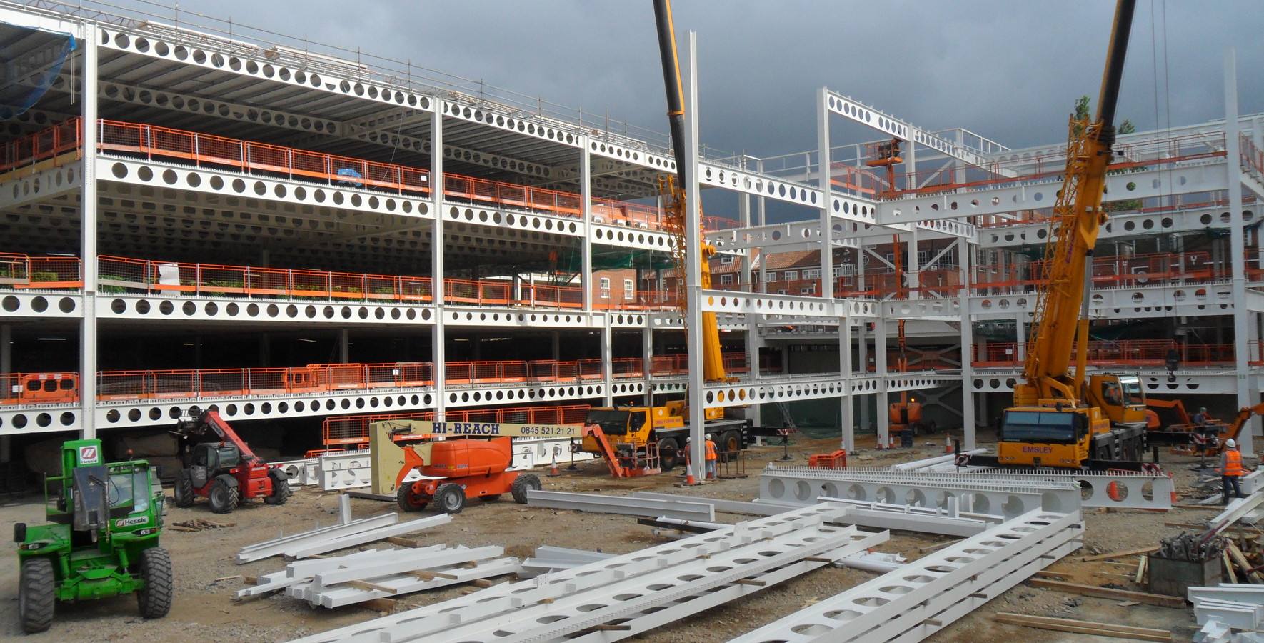 Sainsbury’s superstore in Welwyn Garden City - Billington Structures