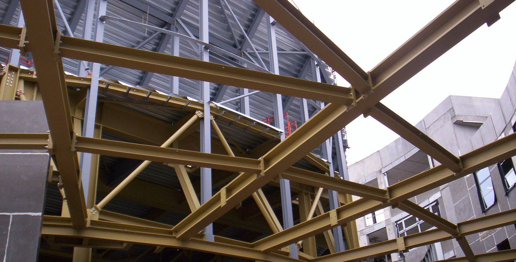 Eastern Gateway - Brunel University - structural steelwork from Billington Structures
