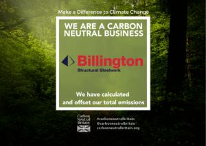 carbon neutral certificate - Billington Structures