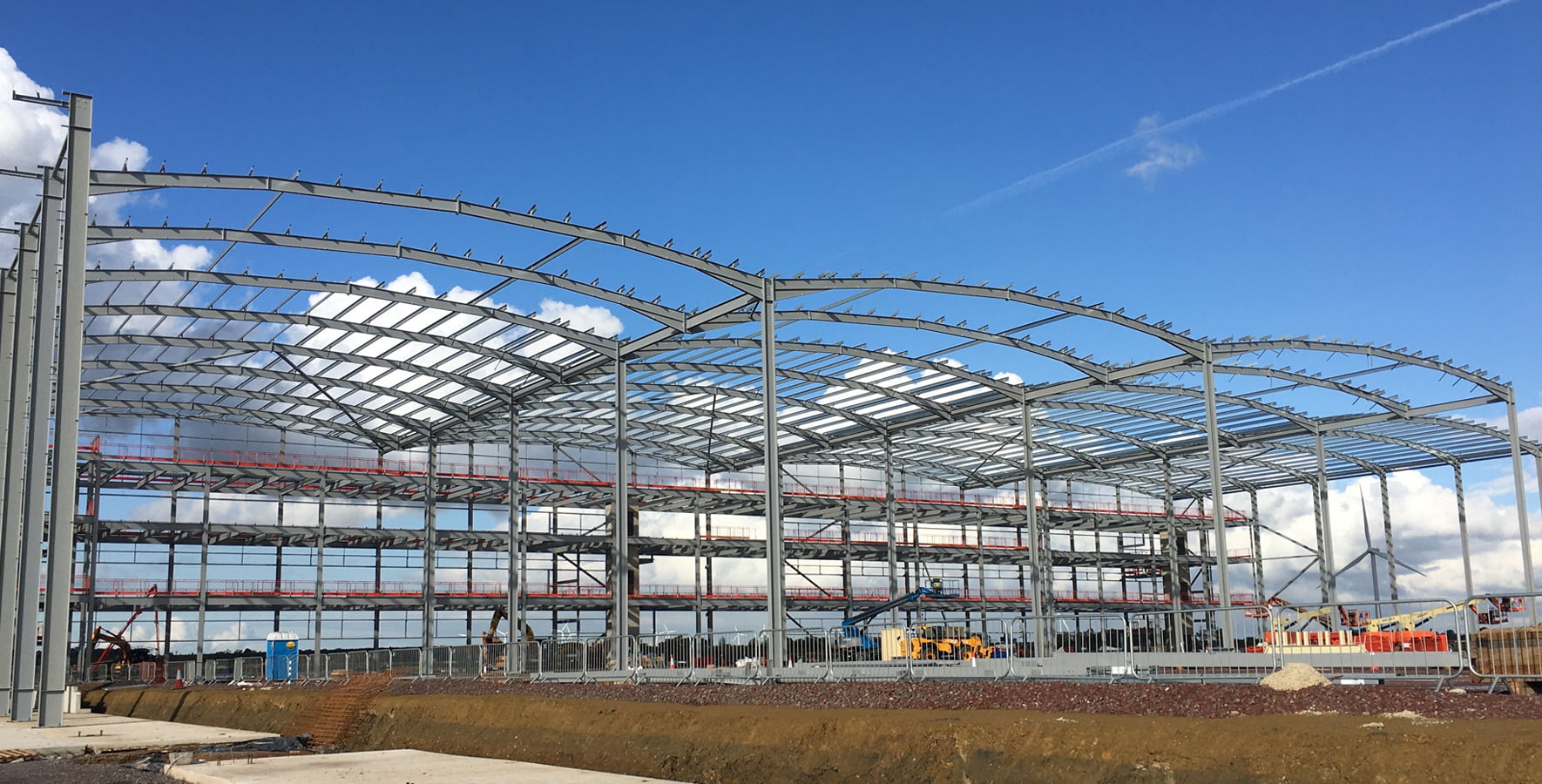 Billington Structures - structural steel for DIRFT