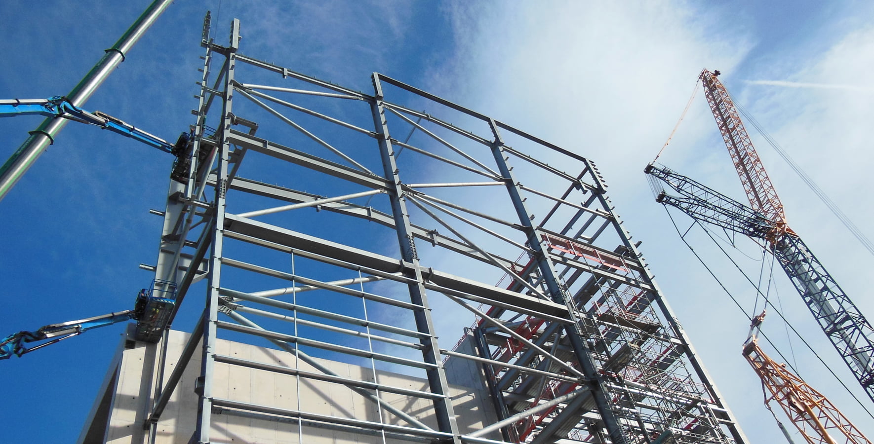 Parc Adfer - structural steelwork - EfW facility