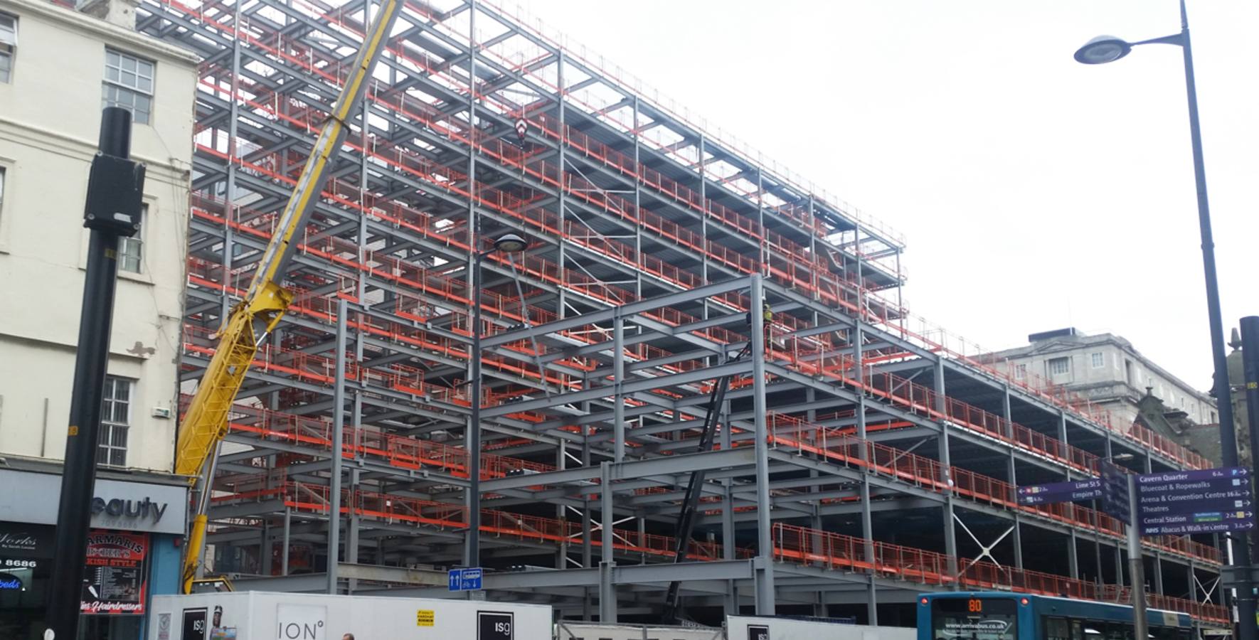 Lime Street - Billington Structures - structural steelwork