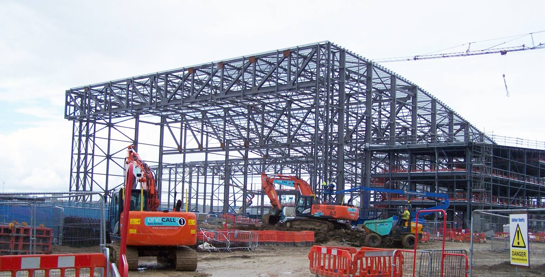 RAF Brize Norton - Billington Structures delivers structural steelwork