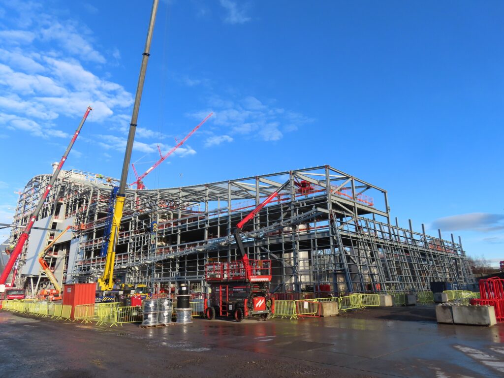South Clyde Energy Centre - Billington supplies structural steelwork